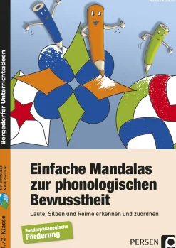 Einfache Mandalas zur phonologischen Bewusstheit, Broschüre, 1.-2. Klasse