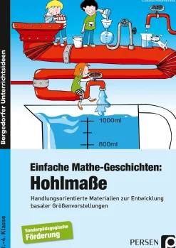 Einfache Mathe-Geschichten: Hohlmaße, Buch, 1.-4. Klasse