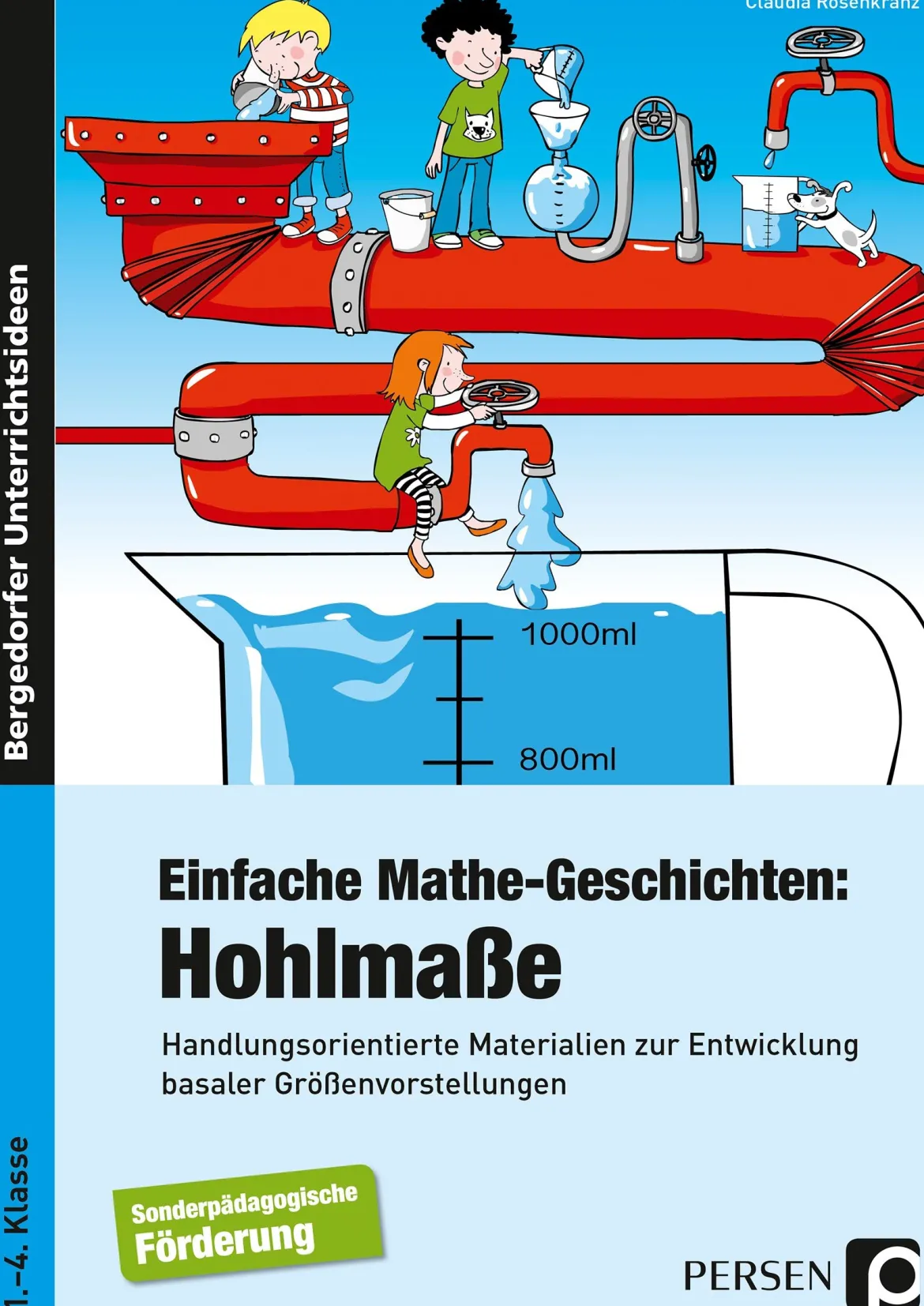 Einfache Mathe-Geschichten: Hohlmaße, Buch, 1.-4. Klasse