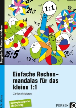 Einfache Rechenmandalas für das kleine 1:1, Buch, 3. und 4. Klasse