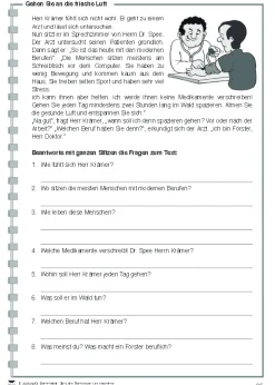 Einfache Texte lesen und verstehen, Buch, 5.-10. Klasse