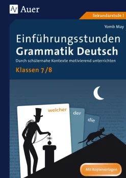 Einführungsstunden Grammatik Deutsch Klassen 7-8
