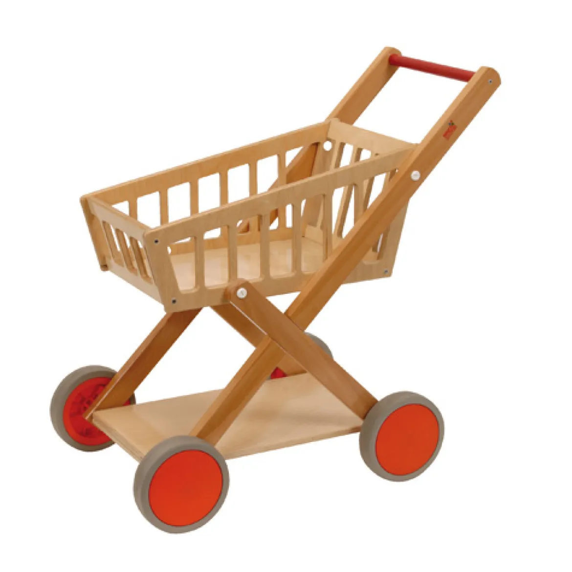 Einkaufswagen aus Holz, ab 3 Jahre