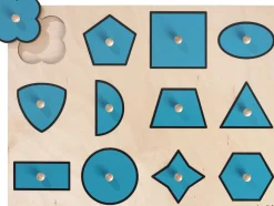 Einlegebrett Geometrische Formen, ab 18 Monate