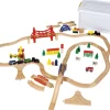 Eisenbahnset, 116 Teile in Kunststoffbox, ab 3 Jahre