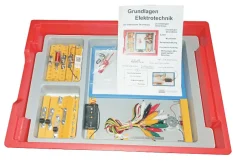 Elektrobaukasten 1 einfache Grundlagen - mit Einsatz und transparentem Deckel