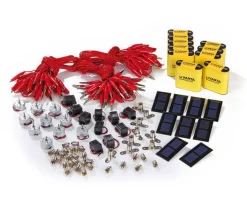 Elektro-Materialbox, 128-teiliges Gruppenset, 7-14 Jahre