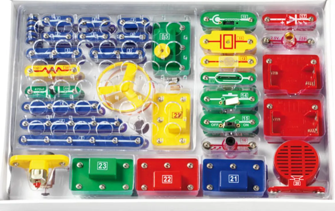 Elektronik-Lernbaukasten, ab 8 Jahre