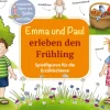Emma und Paul erleben den Frühling. Spielfiguren für die Erzählschiene, 1 bis 5 Jahre