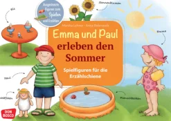 Emma und Paul erleben den Sommer. Spielfiguren für die Erzählschiene, 1-5 Jahre