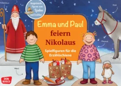 Emma und Paul feiern Nikolaus, Spielfiguren für die Erzählschiene, 1 bis 5 Jahre