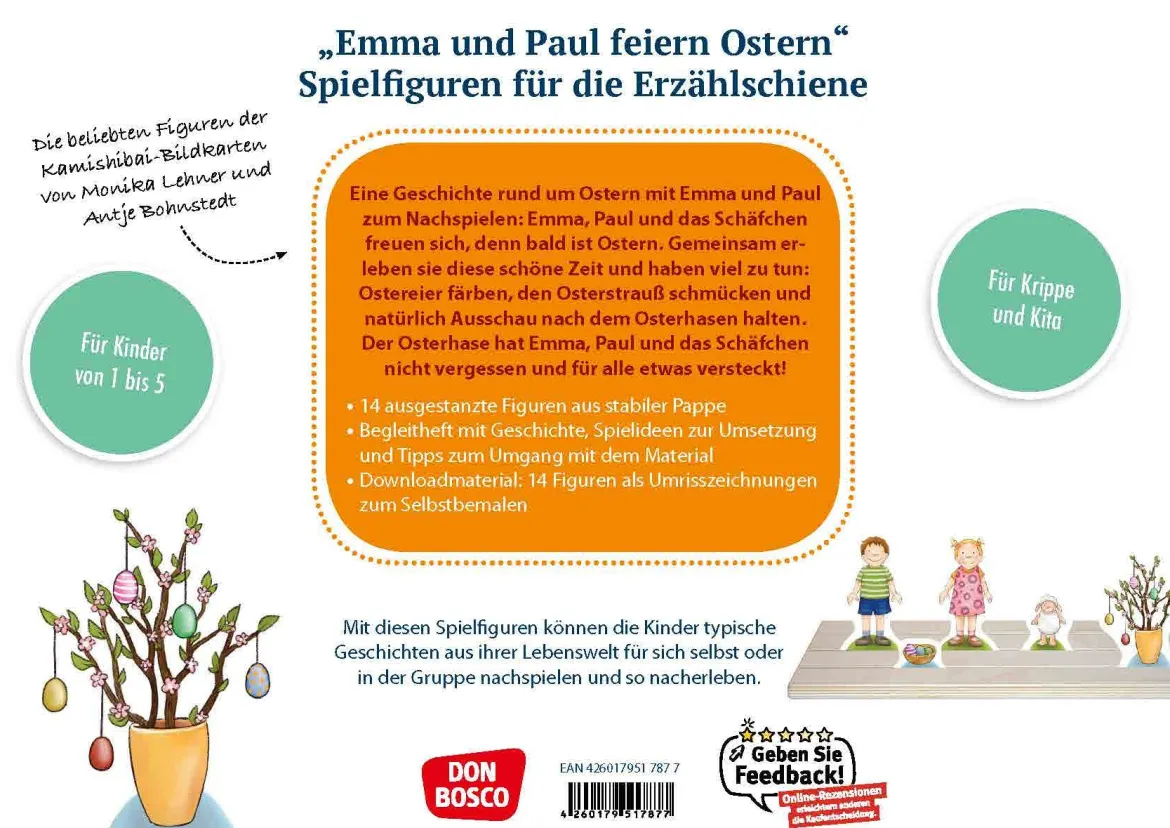 Emma und Paul feiern Ostern, 1-5 Jahre