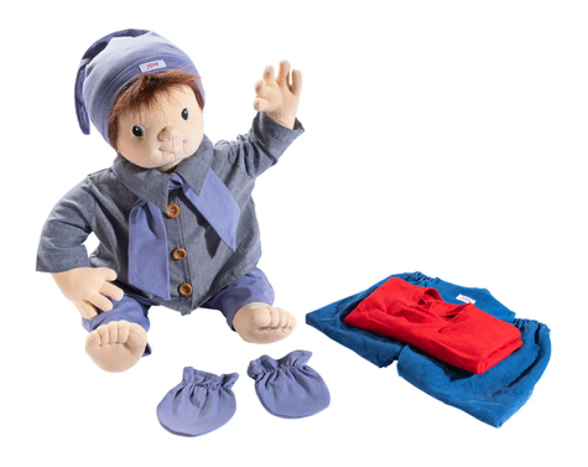 Empathiepuppe Johan mit Kleiderset
