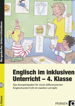 Englisch im inklusiven Unterricht - 4. Klasse, Buch inkl. CD