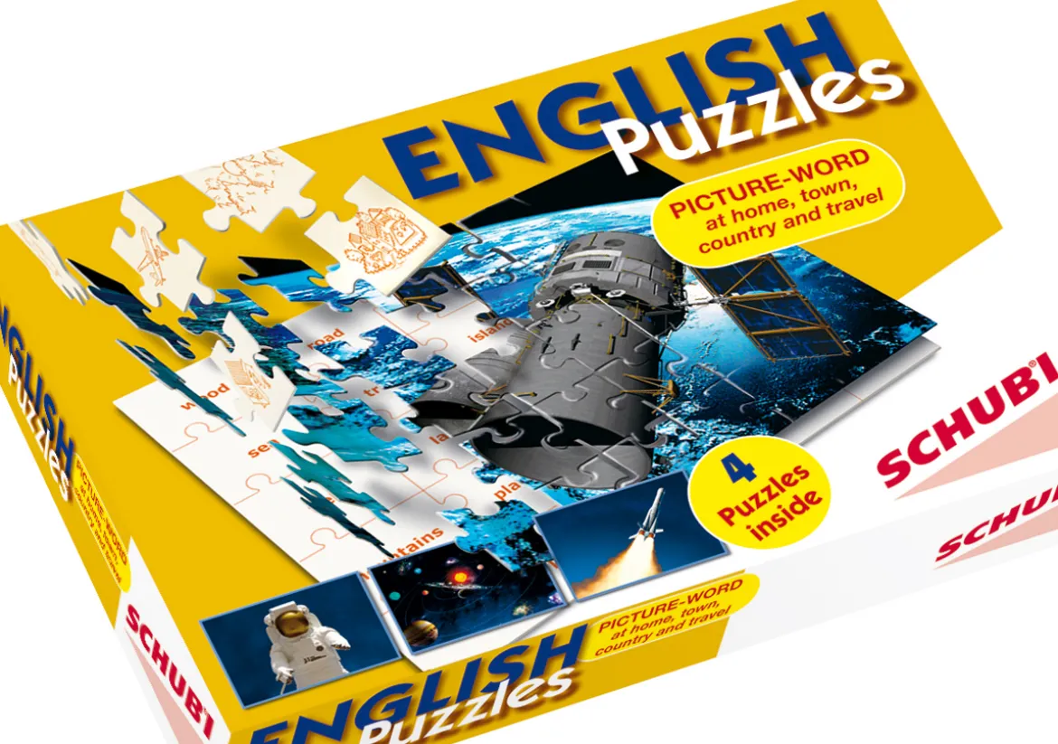 English Puzzles at home, town, country and travel, 8-12 Jahre