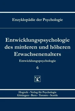 Entwicklungspsychologie des mittleren und höheren Erwachsenenalters, Buch