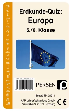 Erdkunde-Quiz: Europa, 5. und 6. Klasse