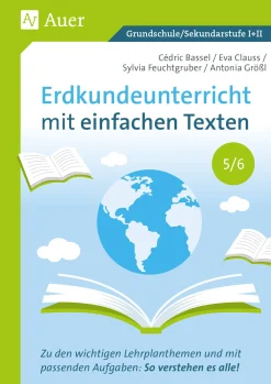 Erdkundeunterricht mit einfachen Texten 5-6, Buch mit Downloadmaterial
