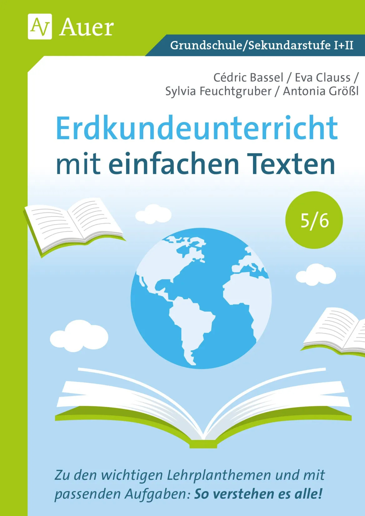 Erdkundeunterricht mit einfachen Texten 5-6, Buch mit Downloadmaterial