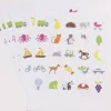 Erkennungsschilder, Selbstklebefolie, Serie B, für Garderoben in Kindergarten und Grundschule