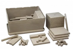 Erweitertes Dienes Grundsortiment naturfarben (151 Teile) aus RE-Wood®