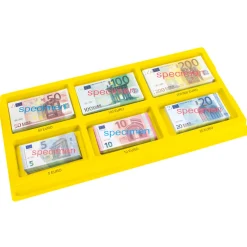Euro-Geld-Box mit 600 Scheinen, ab 4 Jahre