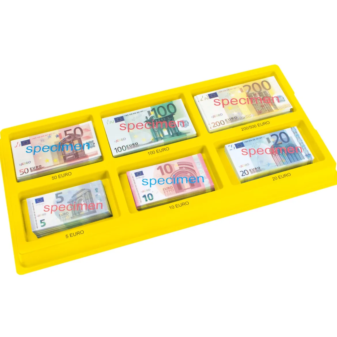 Euro-Geld-Box mit 600 Scheinen, ab 4 Jahre