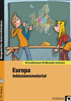 Europa - Inklusionsmaterial Erdkunde, Buch inkl. CD, 5.-10. Klasse