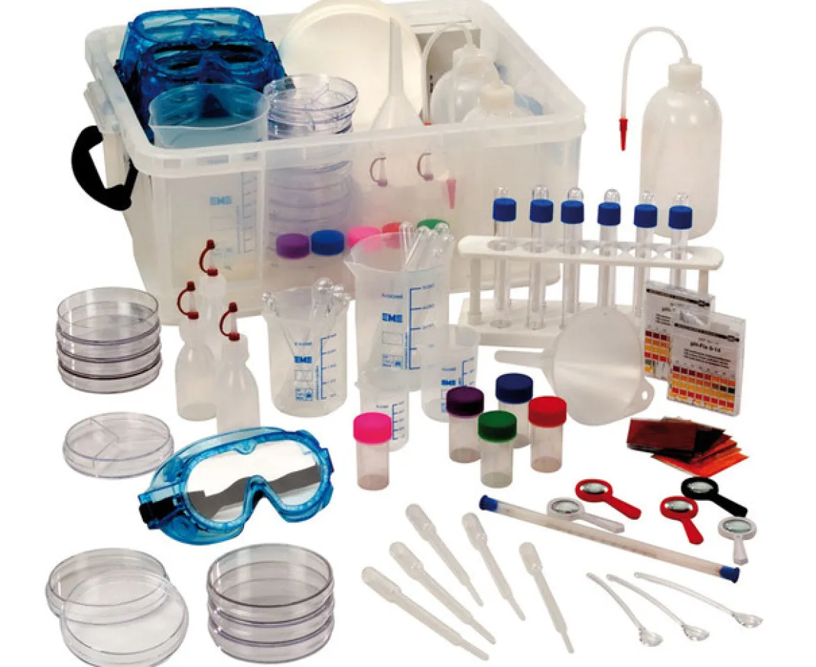 Experimentierbox für das Schülerlabor, Klassen-Set, 6-12 Jahre