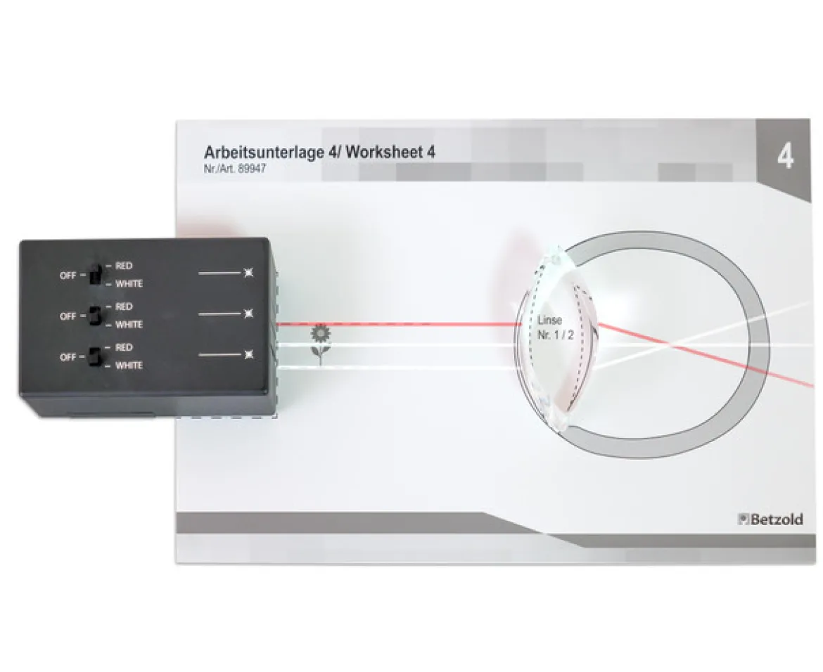 Experimentier-Set Optik, ab 8 Jahre