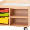 Experimentierwagen mit Spiegel und Aufkantung
