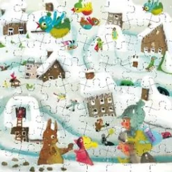 Extremes Wetter-Puzzle: Kälte, ab 3 Jahre