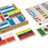 Fahnenpuzzle Nord- und Südamerika