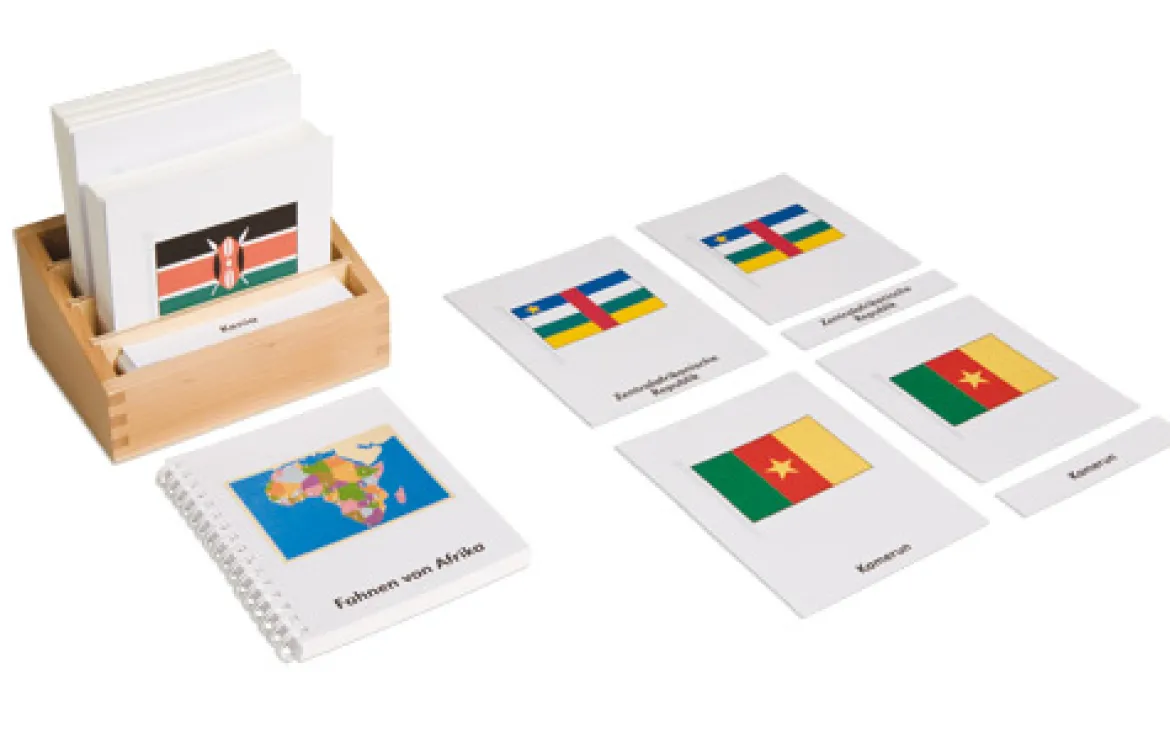 Fahnen von Afrika