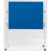 Fahrbare Einhängetafel, Tafeloberfläche blau
