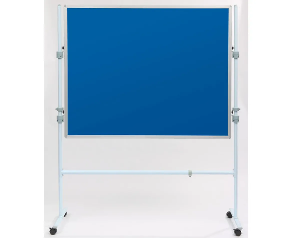 Fahrbare Einhängetafel, Tafeloberfläche blau
