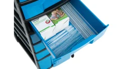 Fahrbares Experimentier-Labor, Materialwagen mit 249 Teilen, 6-12 Jahre