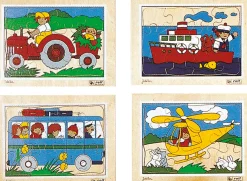 Fahrzeuge-Puzzle-Set, ab 2 Jahre
