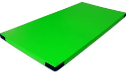Fallschutzmatte FSM 160/60, 200x100 cm grün mit Klettecken