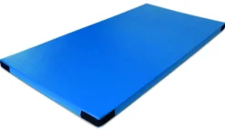 Fallschutzmatte FSM 160/60, 150x100 cm hellblau mit Klettecken