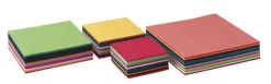 Faltpapier | Quadrat | 20 x 20 cm | 60 gsm | 12 gemischte Farben