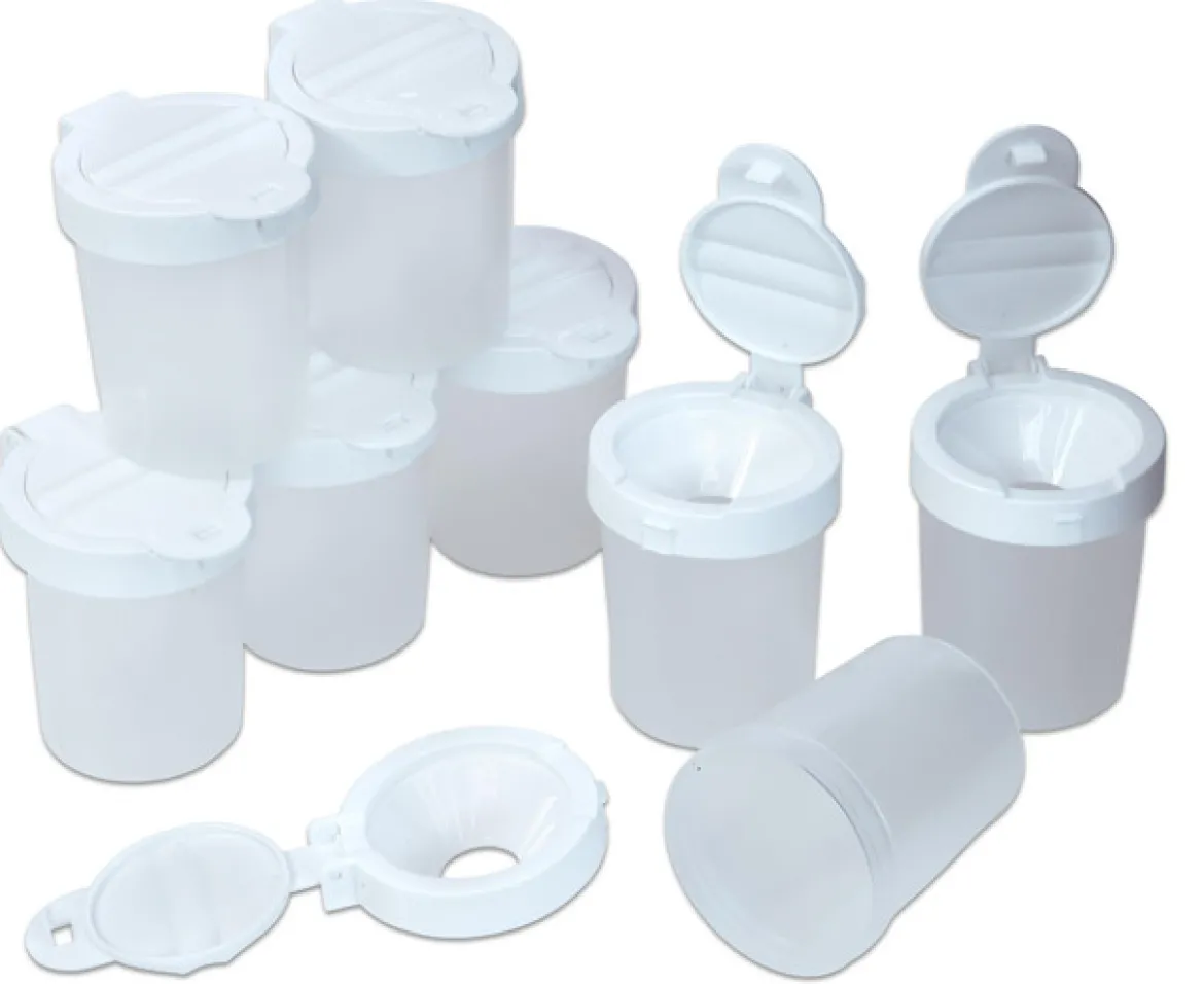 12 Farbbecher für Malwände