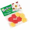 Farbe- & Knetmasse Fingerdrucker - 8 Stück