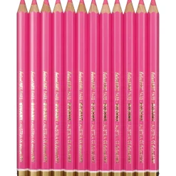 Farbstifte Gigant 12er, rosa, Sechskant, 6,5 mm Mine