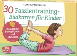 30 Faszientraining-Bildkarten für Kinder