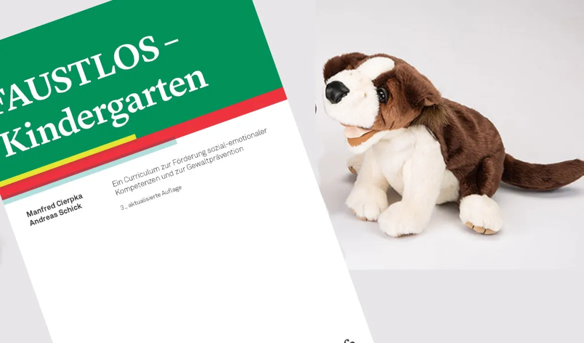 FAUSTLOS - Kindergarten, Handpuppe Hund