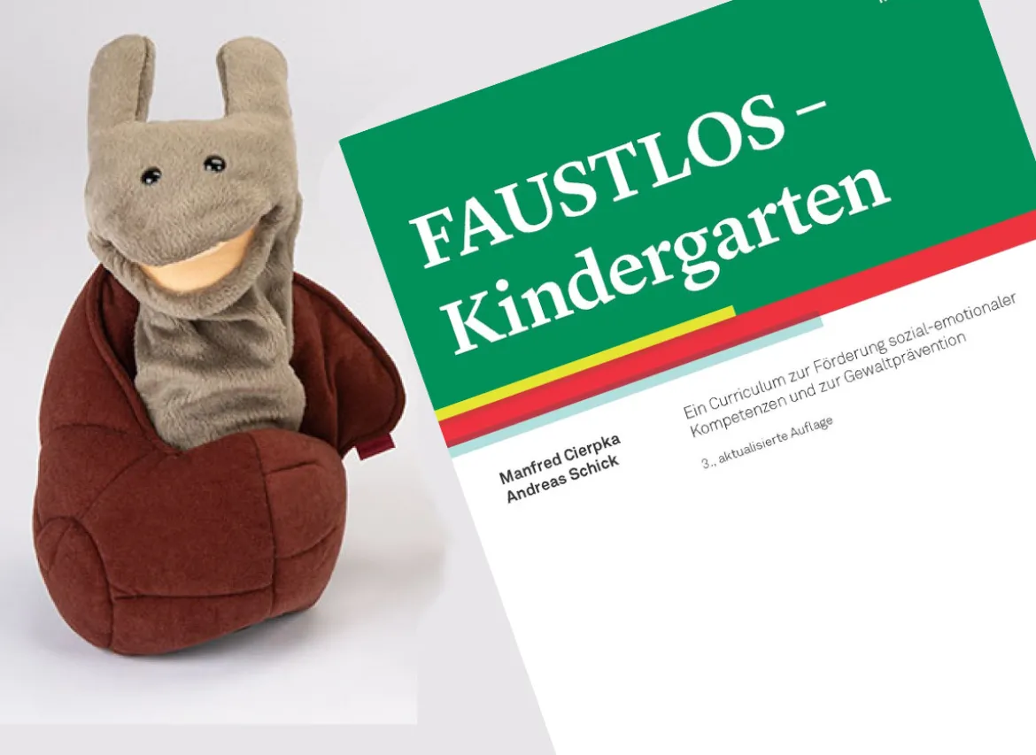 FAUSTLOS - Kindergarten, Handpuppe Schnecke (nur nach Anwenderschulung erhältlich)