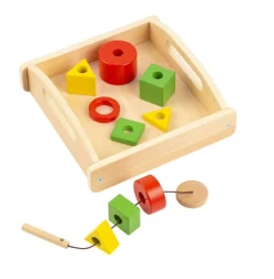 Fädel die Formen, Fädelspiel, 18-22 Monate