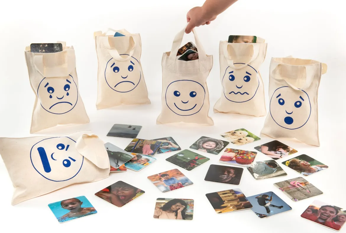 Feelings & Emotions Sorting Bags, Sortierspiel, ab 2 Jahre