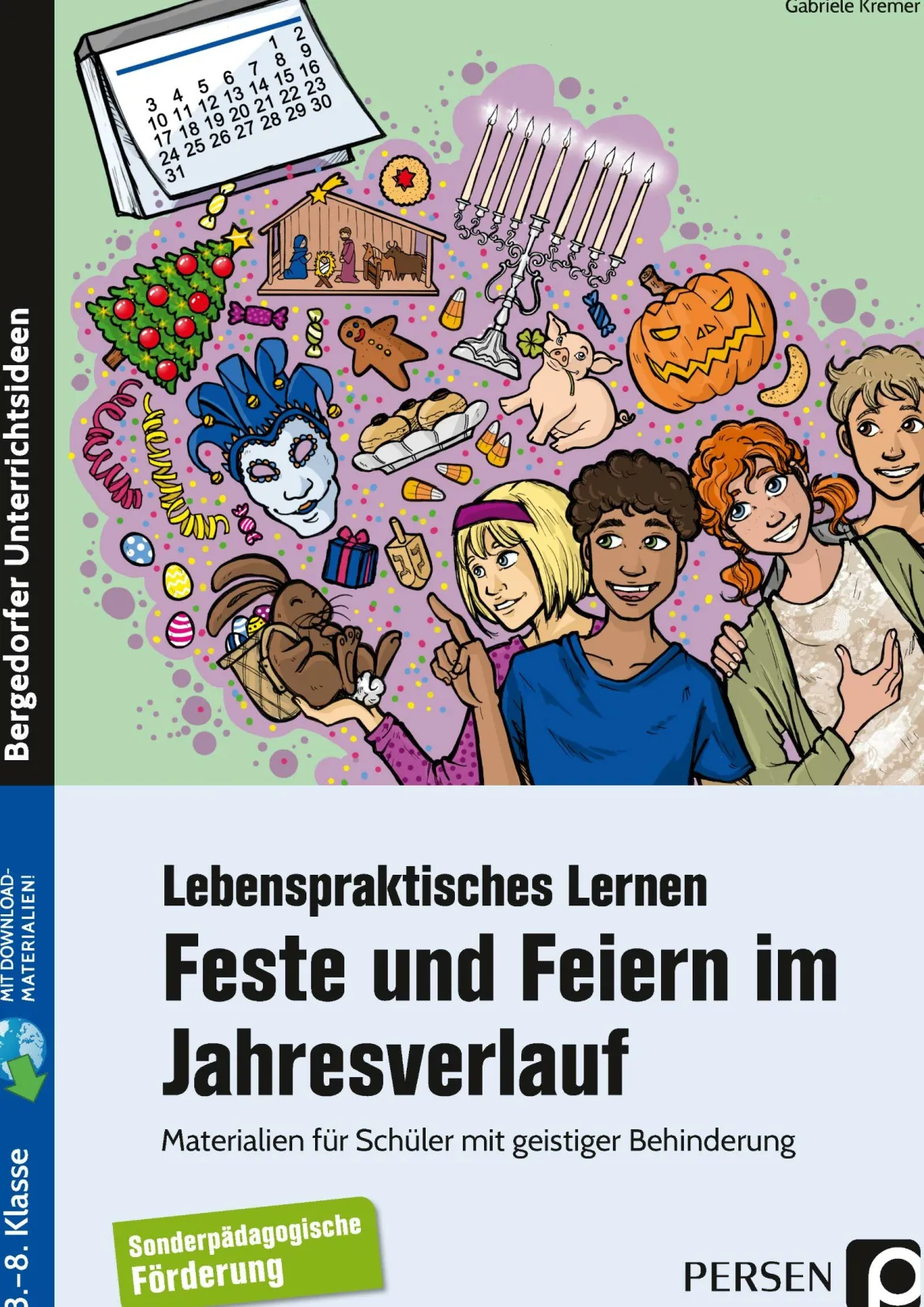 Feste und Feiern im Jahresverlauf, Buch, Klasse 3-8